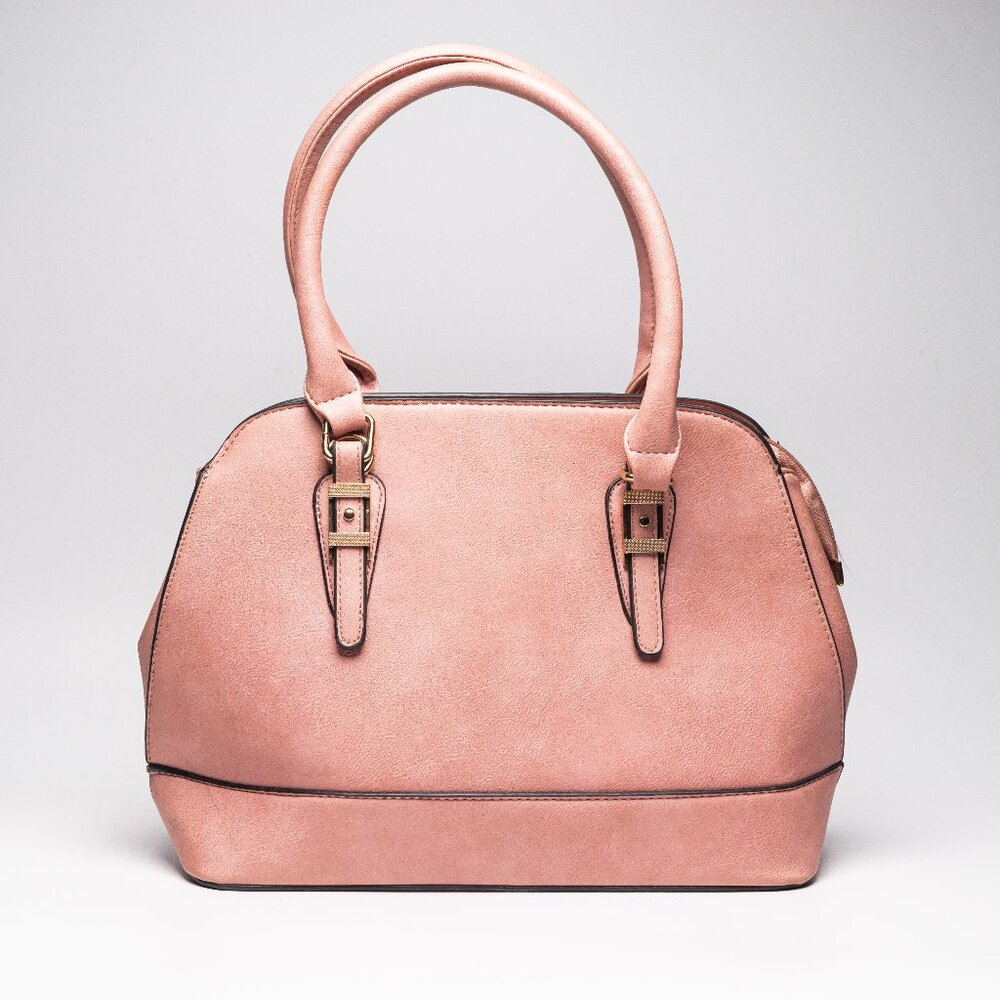 Unbranded Pink Faux Leather Womens Dome Stachel